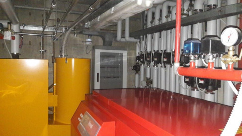 centrale termica Hotel Caminetto