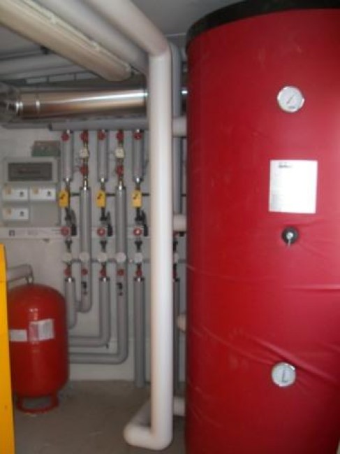 Accumulatore di calore - puffer 1500 litri