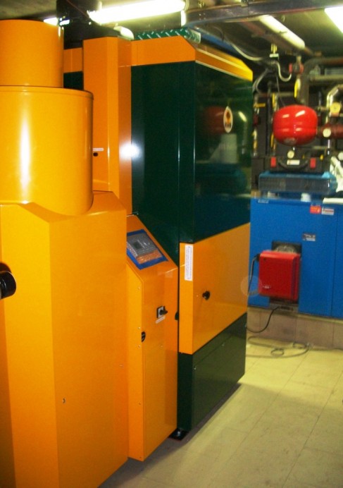 Impianto a pellet KWB USV GS 100 kW