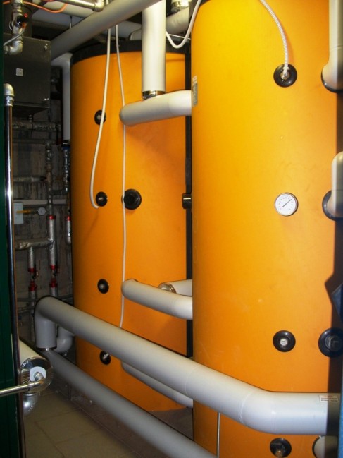Accumulatori di calore 2 x 1000 litri KWB