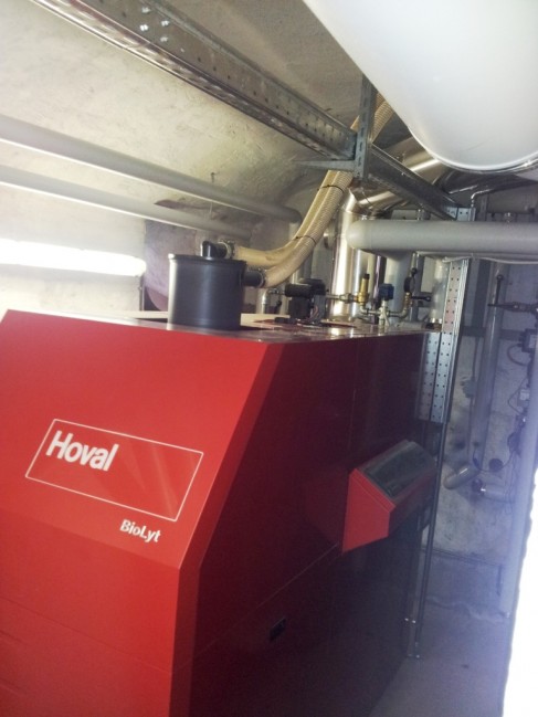 caldaia a pellet Hoval Biolyt 50-160 kW
