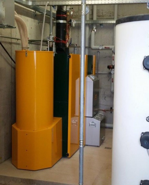 Pelletsanlage KWB Pelletfire MF2 GS 75 kW