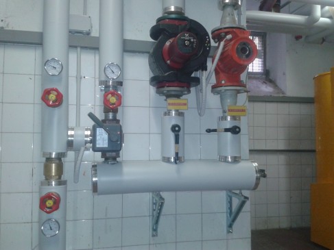 Verteiler mit Energiesparpumpe