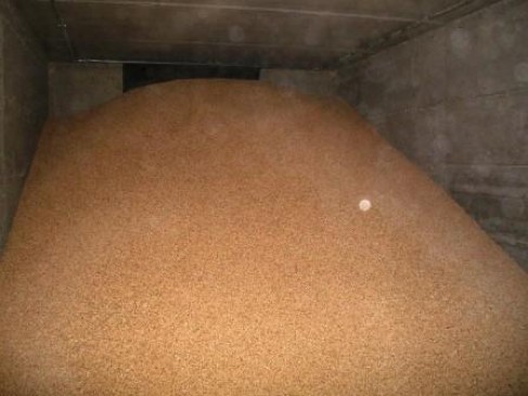 neuer Pelletslagerraum im bestehendem Öltankraum