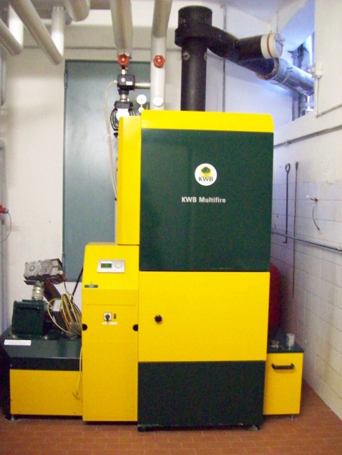 neue Pelletsanlage KWB 100 kW